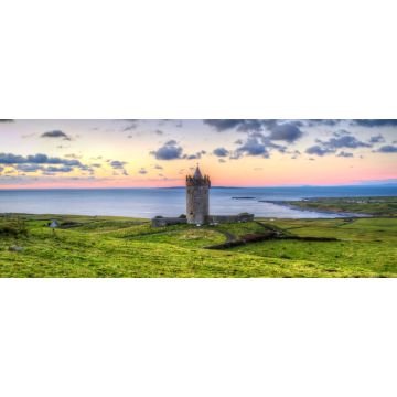 Lais Puzzle - Doonagore Burg bei Sonnenuntergang, Co. Clare, Irland, Panorama - 2.000 Teile
