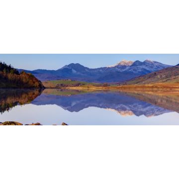 Lais Puzzle - See bei Capel Curig mit Snowdon im Rücken, Panorama - 2.000 Teile