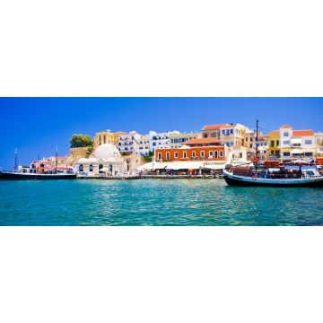 Lais Puzzle - Hafen und Straßen von Chania/Kreta/Griechenland, Panorama - 2.000 Teile