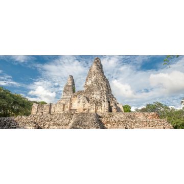 Lais Puzzle - Ruinen von Xpujil, Yucatan, Mexiko, Panorama - 2.000 Teile