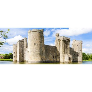 Lais Puzzle - Bodiam Castle, Ost-Sussex, England, Panorama - 2.000 Teile