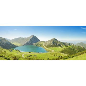 Lais Puzzle - Panorama des Enol-Sees in Picos de Europa, Asturien, Spanien, Panorama - 2.000 Teile