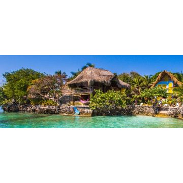 Lais Puzzle - Paradiesisches Meer auf der Insel Rosario, Kolumbien, Panorama - 2.000 Teile
