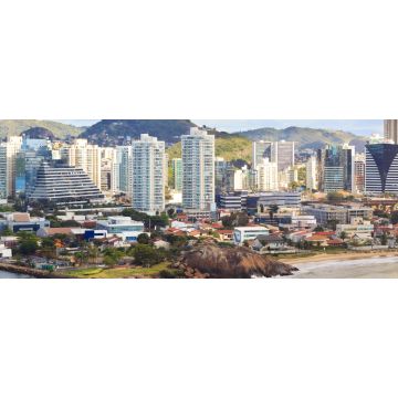 Lais Puzzle - Stadtzentrum von Vitoria, Vila Velha, Espirito Santo, Brasilien, Panorama - 2.000 Teile