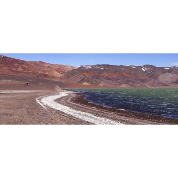 Lais Puzzle - Grüne Lagune (Laguna Verde), Vulkan Pissis, Catamarca, Argentinien, Panorama - 2.000 Teile
