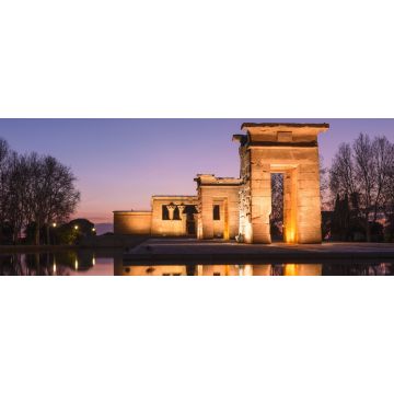 Lais Puzzle - Tempel der Debod in der Nacht, Madrid, Spanien, Panorama - 2.000 Teile