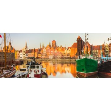 Lais Puzzle - Morgenstimmung in der Altstadt von Danzig in Polen, Panorama - 2.000 Teile