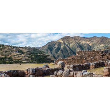 Lais Puzzle - Chincheros Ruinen in den peruanischen Anden Cuzco Peru, Panorama - 2.000 Teile