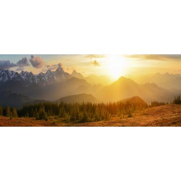 Lais Puzzle - Sonnenuntergang in den Bergen, Panorama - 2.000 Teile