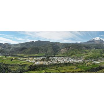 Lais Puzzle - Putre Dorf mit "Nevado de Putre" im Hintergrund, Panorama - 2.000 Teile