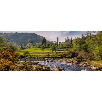 Lais Puzzle - Glendalough in den Wicklow-Bergen, Irland, Panorama - 2.000 Teile
