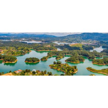 Lais Puzzle - Guatapé Panorama Ausblick auf die Seen Kolumbiens, Panorama - 2.000 Teile