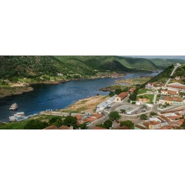 Lais Puzzle - Landschaften der Stadt Piranhas, wo der San Francisco River fließt. Piranhas, Alagoas, Brasilien, Panorama - 2.000 Teile