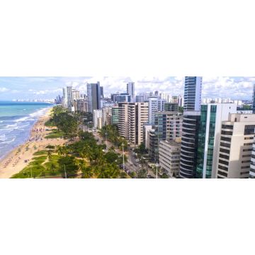 Lais Puzzle - Praia de Boa Viagem, Recife, Brasilien, Panorama - 2.000 Teile