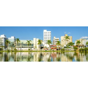 Lais Puzzle - Panoramablick auf Sete Lagoas (Sieben Seen), Brasilien. Bundesstaat MInas Gerais, Panorama - 2.000 Teile