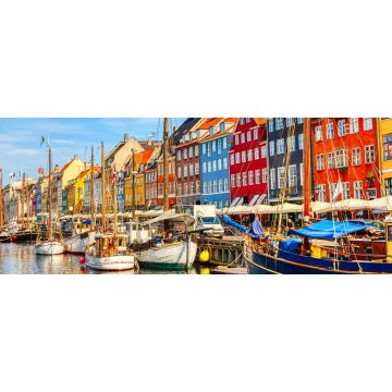 Lais Puzzle - Kopenhagen, ikonischer Blick. Berühmte alte Nyhavn Hafen im Zentrum von Kopenhagen, Dänemark im Sommer sonnigen Tag, Panorama - 2.000 Teile