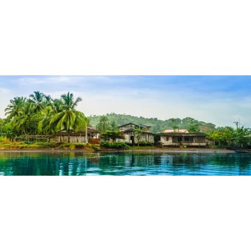 Lais Puzzle - Dorf El Valle neben der Bahia Solano in der Region Choco, Kolumbien, Panorama - 2.000 Teile