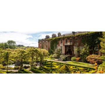 Lais Puzzle - Der Garten von Bantry House, altes Herrenhaus in Co. Cork, Irland, Panorama - 2.000 Teile