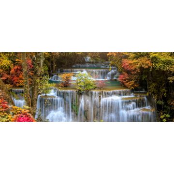 Lais Puzzle - Wasserfall im Wald, Panorama - 2.000 Teile