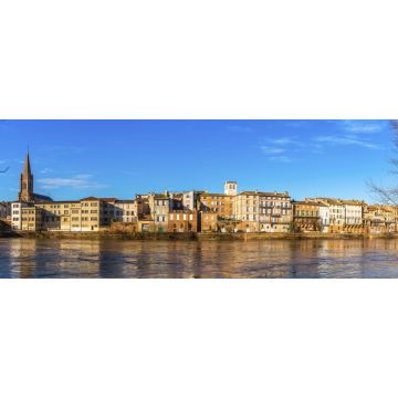 Lais Puzzle - Panorama von Montauban in der Tarn et Garonne in Okzitanien, Frankreich, Panorama - 2.000 Teile