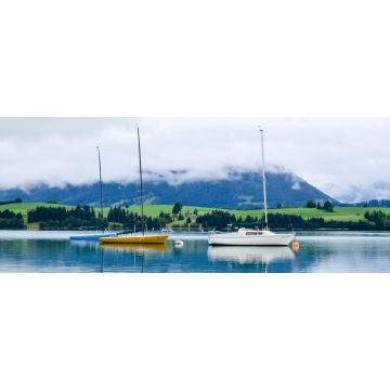 Lais Puzzle - Blick auf den Forggensee in Füssen, Bayern, Deutschland, Panorama - 2.000 Teile