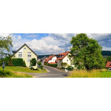 Lais Puzzle - Kleinkahl im unterfränkischen Landkreis Aschaffenburg, Panorama - 2.000 Teile