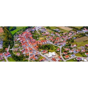 Lais Puzzle - Schönau an der Brend in Bayern | Luftbilder vom Dorf Schönau an der Brend, Panorama - 2.000 Teile