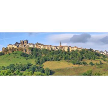 Lais Puzzle - Die Stadt Saint Flour in der Auvergne im Departement Cantal, Frankreich, Panorama - 2.000 Teile