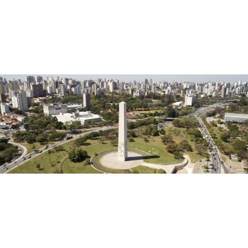 Lais Puzzle - Ibirapuera-Park in der Stadt Sao Paulo, Obelisk-Denkmal. Brasilien, Panorama - 2.000 Teile