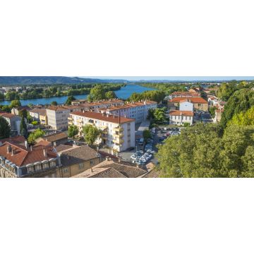 Lais Puzzle - Blick auf Valence und die Rhône, Frankreich, Panorama - 2.000 Teile