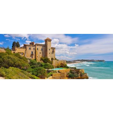 Lais Puzzle - Castell de Tamarit und der Costa Dorada, Katalonien, Spanien, Panorama - 2.000 Teile