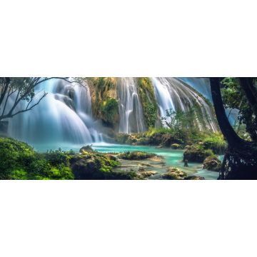 Lais Puzzle - Cascadas de Agua Azul, Mexiko, Panorama - 2.000 Teile