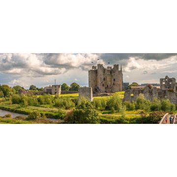 Lais Puzzle - Trim Castle, normannische Burg am Südufer des Flusses Boyne in Trim, Grafschaft Meath, Irland, Panorama - 2.000 Teile
