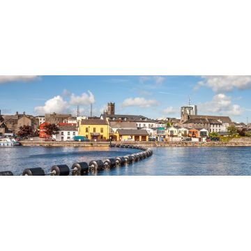 Lais Puzzle - Athlone Stadt und Shannon Fluss, Grafschaft Westmeath, Irland, Panorama - 2.000 Teile