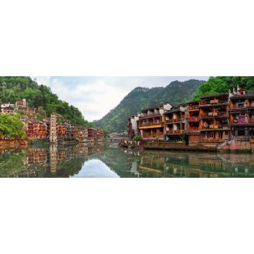 Lais Puzzle - Feng Huang Antike Stadt (Phoenix Antike Stadt), China, Panorama - 2.000 Teile