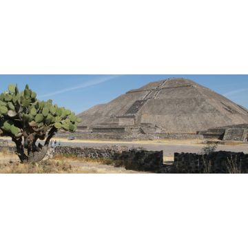 Lais Puzzle - Panorama auf Teotihuacan mit Sonnenpyramide, Mexiko, Panorama - 2.000 Teile
