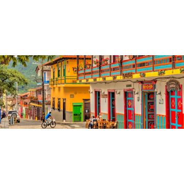 Lais Puzzle - Jardin, malerische Stadt in Antioquia, Kolumbien, Panorama - 2.000 Teile