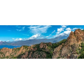 Lais Puzzle - Panoramablick auf die Naturlandschaft Calanques de Piana in Korsika, Frankreich, Panorama - 2.000 Teile