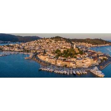 Lais Puzzle - Poros-Griechenland. Schöne Insel. Sonnenuntergang, Panorama - 2.000 Teile