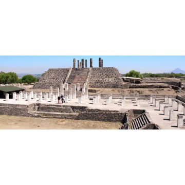 Lais Puzzle - Toltec Atlantes, Tula de Allende, Bundesstaat Hidalgo, Mexiko, Panorama - 2.000 Teile