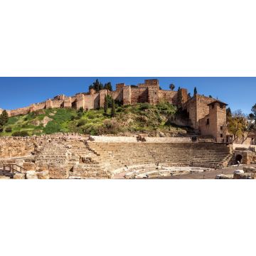 Lais Puzzle - Malaga, Alcazaba, Römisches Theater, Andalusien, Spanien, Panorama - 2.000 Teile