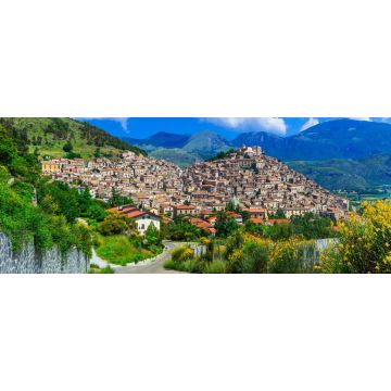 Lais Puzzle - Morano Calabro - eines der schönsten Dörfer Italiens. Kalabrien, Panorama - 2.000 Teile