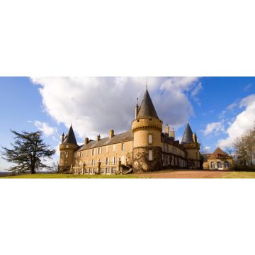 Lais Puzzle - Château de Villemolin Nievre 58 Frankreich, Panorama - 2.000 Teile
