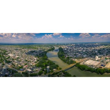 Lais Puzzle - Panoramablick auf Monteria in Cordoba Kolumbien, Panorama - 2.000 Teile
