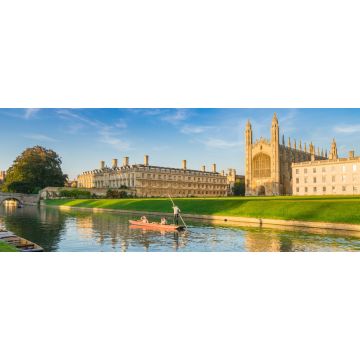 Lais Puzzle - Schöner Blick auf das College in Cambridge, England, Panorama - 2.000 Teile