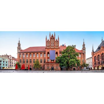 Lais Puzzle - Gotische Fassade des Alten Rathauses von Torun auf dem Alten Markt, Polen, Panorama - 2.000 Teile