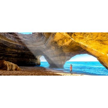 Lais Puzzle - Benagil-Höhle in Portimao, Portugal, Panorama - 2.000 Teile