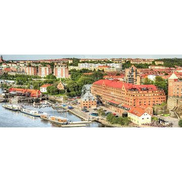 Lais Puzzle - Blick von der Älvsborg-Brücke, Göteborg, Panorama - 2.000 Teile