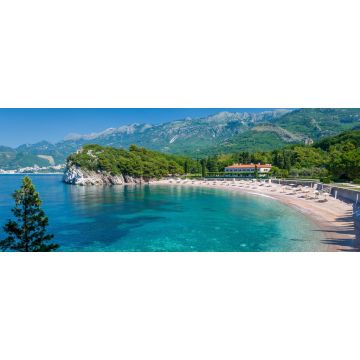 Lais Puzzle - Montenegrinische Bucht mit Sandstrand, Panorama - 2.000 Teile