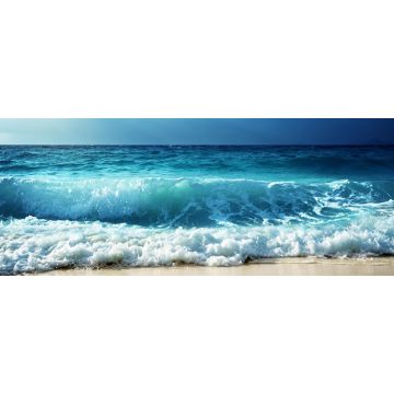 Lais Puzzle - Wellen am Strand der Seychellen, Panorama - 2.000 Teile